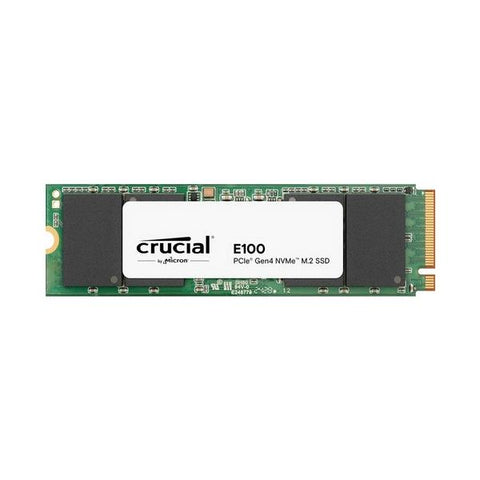 SSD CRUCIAL M.2(2280) 1TB NVME E100 PCIE 4.0 READ: 5000MB/S-WRITE: 3000MB/S CT1000E100SSD8