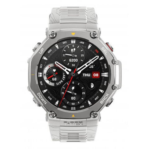 Amazfit T-Rex 3 3,81 cm (1.5") AMOLED Digitale 480 x 480 Pixel Touch screen Acciaio inox GPS (satellitare)