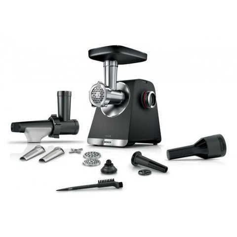 Bosch Serie 6 MFWS650B tritacarne 500 W Nero, Argento