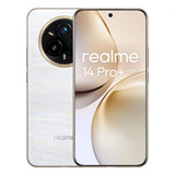 realme 14 Pro+ 5G 17,4 cm (6.83") Doppia SIM Android 15 USB tipo-C 12 GB 512 GB 6000 mAh Perlato, Bianco
