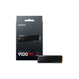 SSD SAMSUNG 2TB 9100 PRO M.2(2280) PCIE 5.0 X4-NVME CON DISSIPATORE READ:14.700MB/S-WRITE:13.400MB/S MZ-VAP2T0CW