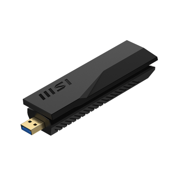 MSI BE6500 WiFi7 USB Stick - Dongle scheda di interfaccia e adattatore USB 3.2 Gen 1 (3.1 Gen 1)