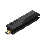 MSI BE6500 WiFi7 USB Stick - Dongle scheda di interfaccia e adattatore USB 3.2 Gen 1 (3.1 Gen 1)