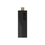 MSI BE6500 WiFi7 USB Stick - Dongle scheda di interfaccia e adattatore USB 3.2 Gen 1 (3.1 Gen 1)
