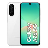 Samsung Galaxy A26 5G, Smartphone con Funzioni intelligenti, Display Super AMOLED 6.7, 6GB RAM, 128GB, Batteria 5.000 mAh, memoria espandibile, White