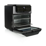 Tristar Heiluft-Ofen Kontrollleuchte Timerfunktion 12 l Singolo Indipendente 1800 W Friggitrice ad aria calda Nero, Acciaio inox