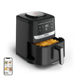 Tefal Easy Fry Silence EY5528E0 Heiluftfritteuse 5 l XL schwarz/Edelstahl