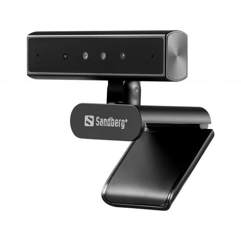 Sandberg 134-44 webcam 5 MP 2592 x 1944 Pixel USB-C Nero (Face Scan Webcam Mini Pro - Warranty: 60M)