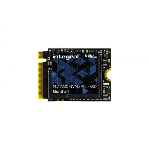 Integral AB306342-IN drives allo stato solido 512 GB M.2 PCI Express 3.0 NVMe TLC (512GB SSD M.2 2230 NVME 1.3 PCIe Gen3 x4 R-3400MBs W-2400MBs TBW 180 INTEGRAL [single-sided chips])