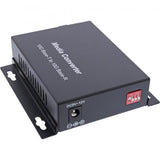 InLine 66659F convertitore multimediale di rete 10000 Mbit/s 1310 nm Modalità singola Nero