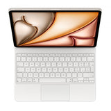 APPLE MAGIC KEYBOARD iPAD AIR 13 M3 CUSTODIA TASTIERA E CARTA CON TRACKPAD APPLE SMART CONNECTOR QWERTY ITALIANA BIANCO