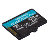 SD MICRO 128GB CL10 UHS-I CON ADATT 200MB/S LET.160MB/S SCRIT.KINGSTON