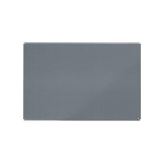 Nobo 1915199 bacheca per annunci Bacheca fissa Grigio Feltro (Nobo 1915199 Premium Plus Grey Felt Notice Board 1800x1200mm)