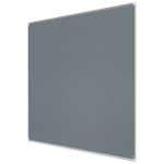 Nobo 1915200 bacheca per annunci Bacheca fissa Grigio Feltro (Nobo 1915200 Premium Plus Grey Felt Notice Board 2400x1200mm)