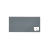 Nobo 1915200 bacheca per annunci Bacheca fissa Grigio Feltro (Nobo 1915200 Premium Plus Grey Felt Notice Board 2400x1200mm) 