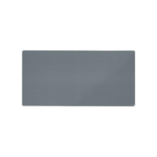 Nobo 1915200 bacheca per annunci Bacheca fissa Grigio Feltro (Nobo 1915200 Premium Plus Grey Felt Notice Board 2400x1200mm)