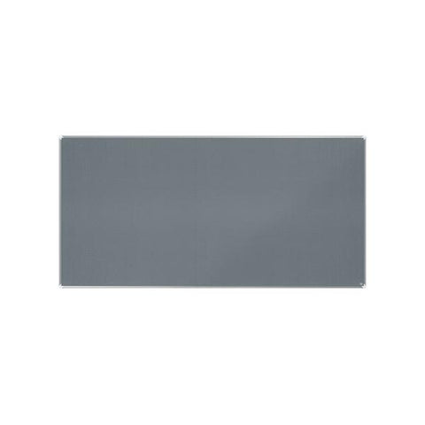 Nobo 1915200 bacheca per annunci Bacheca fissa Grigio Feltro (Nobo 1915200 Premium Plus Grey Felt Notice Board 2400x1200mm) 