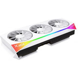 XFX Mercury Radeon RX 9070 XT OC Magnetic Air Edition AMD 16 GB GDDR6 (XFX Mercury RX9070 XT OC White Magnetic Air Edition with RGB, PCIe5, 16GB DDR6, HDMI, 3 DP, 3100MHz Clock, Overclocked)