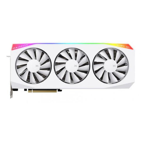 XFX Mercury Radeon RX 9070 XT OC Magnetic Air Edition AMD 16 GB GDDR6 (XFX Mercury RX9070 XT OC White Magnetic Air Edition with RGB, PCIe5, 16GB DDR6, HDMI, 3 DP, 3100MHz Clock, Overclocked)