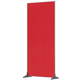 Nobo 1915528 bacheca magnética y accesorios Feltro 800 x 300 mm Rojo (Nobo 1915528 Red Impression Pro Floor Divider 800x1800mm) 