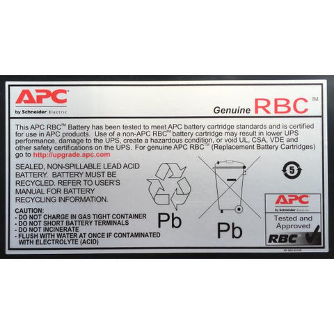 APC RBC48 BATTERIA PER SUA750I