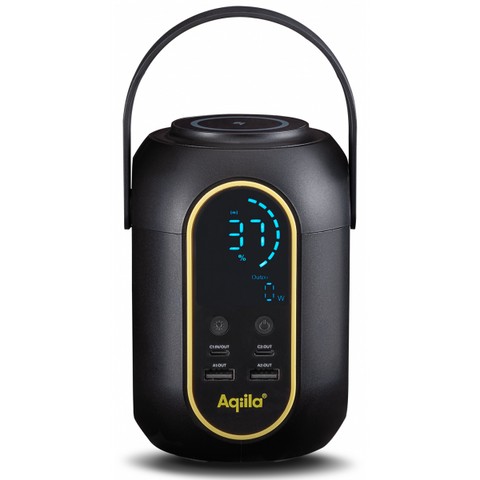 Aqiila Powerbird S140 Ioni di Litio 54000 mAh Carica wireless Nero