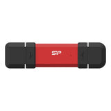 Silicon Power DS72 unità flash USB 500 GB USB Type-A / USB Type-C 3.2 Gen 2 (3.1 Gen 2) Rosso
