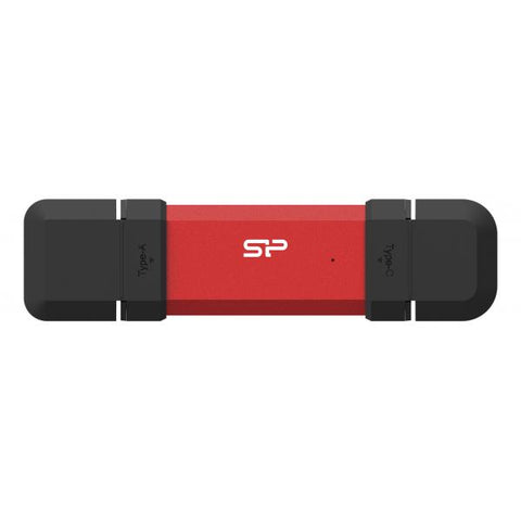 Silicon Power DS72 unità flash USB 500 GB USB Type-A / USB Type-C 3.2 Gen 2 (3.1 Gen 2) Rosso
