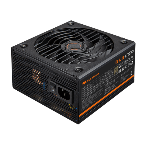 COUGAR GLE 1000 ALIMENTATORE 1.000W 80+ GOLD 100 COMPLETAMENTE MODULARE JAPAN 3.1 ATX PCIE 5.1 NERO