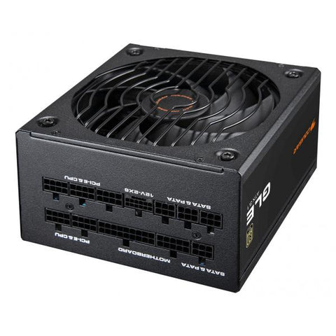 COUGAR GLE 1000 ALIMENTATORE 1.000W 80+ GOLD 100 COMPLETAMENTE MODULARE JAPAN 3.1 ATX PCIE 5.1 NERO