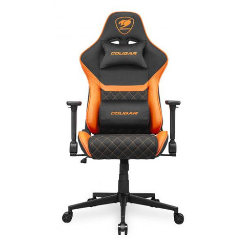 Cougar Gaming-Stuhl Armor One V2 F PVC/Stoff Schwarz/Orange (CGR-A2F)