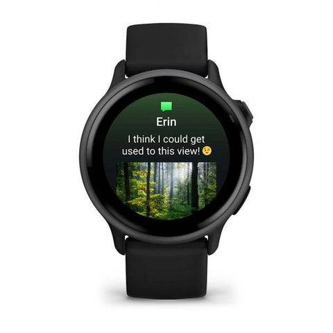 Garmin vívoactive 6 3,05 cm (1.2") AMOLED 42 mm Digitale 390 x 390 Pixel Touch screen Nero Wi-Fi GPS (satellitare)