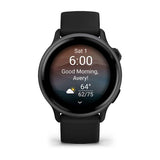 Garmin vívoactive 6 3,05 cm (1.2") AMOLED 42 mm Digitale 390 x 390 Pixel Touch screen Nero Wi-Fi GPS (satellitare)