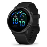 Garmin vívoactive 6 3,05 cm (1.2") AMOLED 42 mm Digitale 390 x 390 Pixel Touch screen Nero Wi-Fi GPS (satellitare)