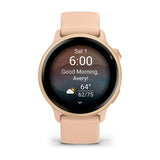 Garmin vívoactive 6 3,05 cm (1.2") AMOLED 42 mm Digitale 390 x 390 Pixel Touch screen Rosa Wi-Fi GPS (satellitare)
