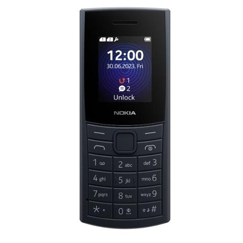 NOKIA 110 4G 2024 DUAL SIM 1.77" 128MB RAM 48MB FOTOCAMERA MP3 RADIO FM 4G ITALIA MIDNIGHT BLUE