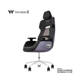 Thermaltake Argent E700 Real Leather Gaming Chair Space Gray with houndstooth fabric (GGC-ARG-RSLFDL-01)