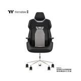 Thermaltake Argent E700 Real Leather Gaming Chair Space Gray with houndstooth fabric (GGC-ARG-RSLFDL-01)
