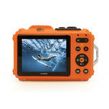 Kodak Digitalkamera 15 Megapixel Opt. Zoom 4 x Orange inkl. Akku Blitzgeraet (WPZ2OG6)
