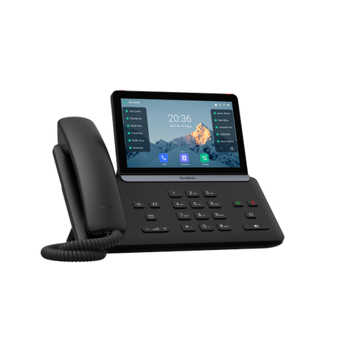 Yealink SIP-T88W - VoIP-Telefon mit Rufnummernanzeige/Anklopffunktion - IEEE 802.11a/b/g/n/ac/ax (Wi-Fi)