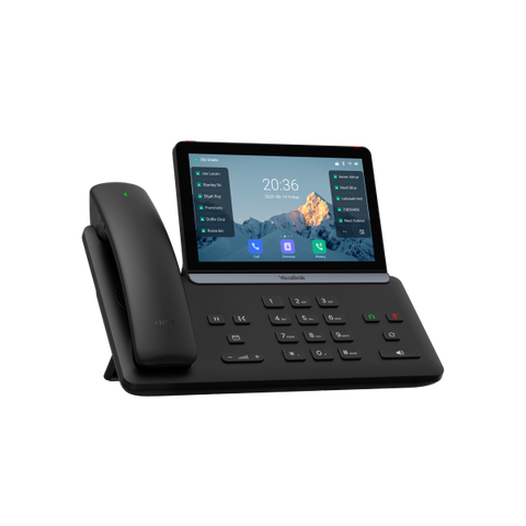 Yealink SIP-T88W Pro - VoIP-Telefon mit Rufnummernanzeige/Anklopffunktion - IEEE 802.11a/b/g/n/ac/ax (Wi-Fi)