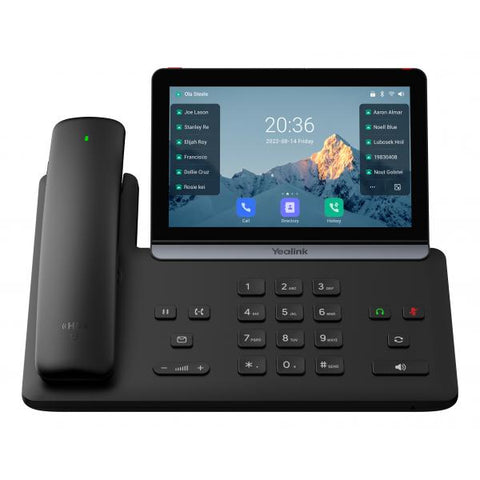 Yealink SIP-T88W Pro - VoIP-Telefon mit Rufnummernanzeige/Anklopffunktion - IEEE 802.11a/b/g/n/ac/ax (Wi-Fi)