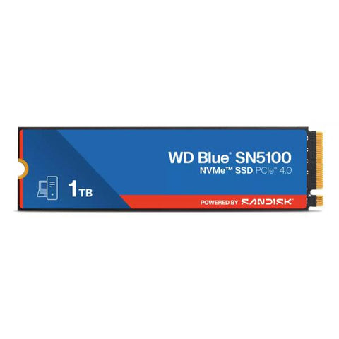 WD Blue SN5100 - SSD - 1 TB - intern - M.2 2280 - PCIe 4.0 (NVMe)