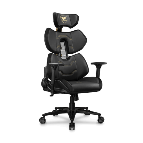 COUGAR Gaming-Stuhl Terminator Elite Gold, Schwarz (CGR-TRE-GLB)