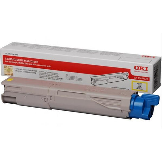 OKI 43459329 cartuccia toner Originale Giallo 1 pezzo(i)