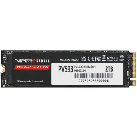 PATRIOT PV593P2TBM28HPV593, VIPER 2TB M.2 2280PCIE Gen5 x4SSD (PV593P2TBM28H)