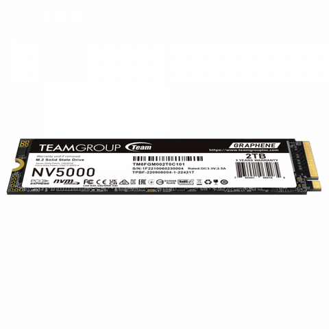 Team Group NV5000 - SSD - 2 TB - intern - M.2 2280 - PCIe 4.0 x4 (NVMe)