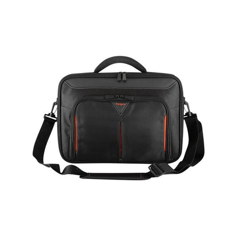 TARGUS BORSA A TRACOLLA CLASSIC PER NOTEBOOK DA 15.6" IN POLIESTERE NERO ROSSO