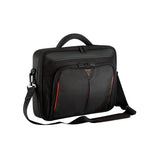 TARGUS BORSA A TRACOLLA CLASSIC PER NOTEBOOK DA 15.6" IN POLIESTERE NERO ROSSO