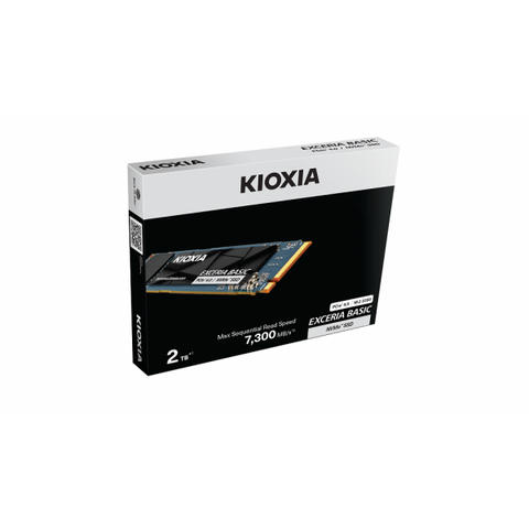 Kioxia SSD - 2 TB - intern - M.2 2280 - PCIe 4.0 x4 (NVMe)